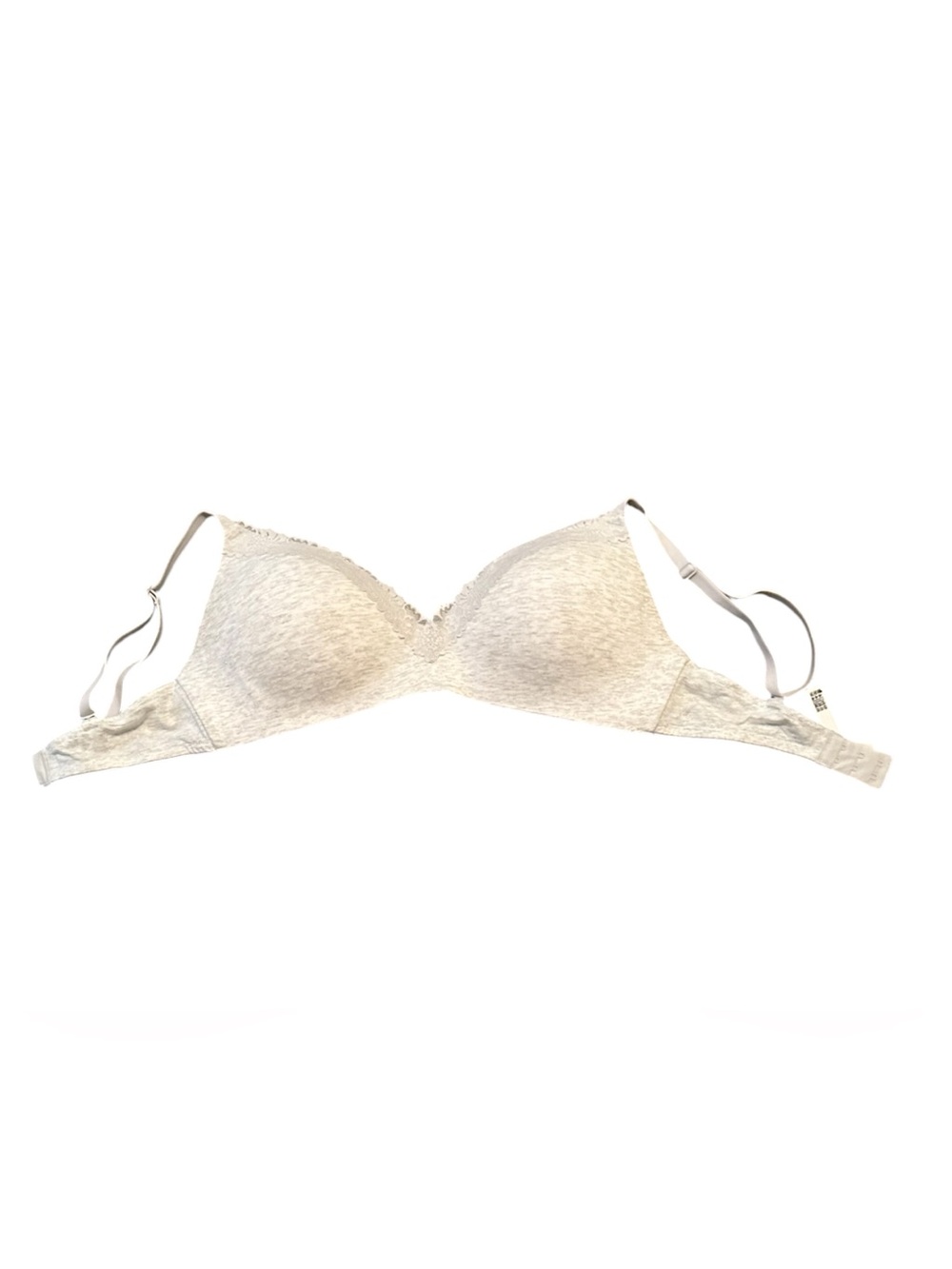 PINK Light Gray Seamless Molded Cup T-Shirt Bra - Women Intimates